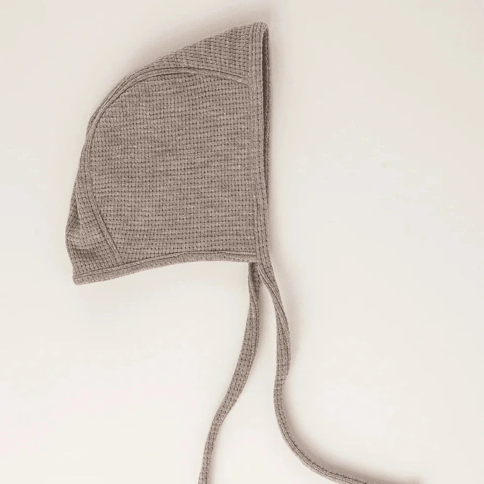 Ribbed Baby Bonnet Aviator Style Hat - Baby Dill