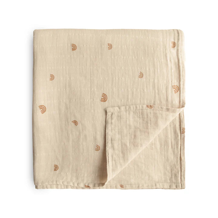 Organic Cotton Muslin Swaddle