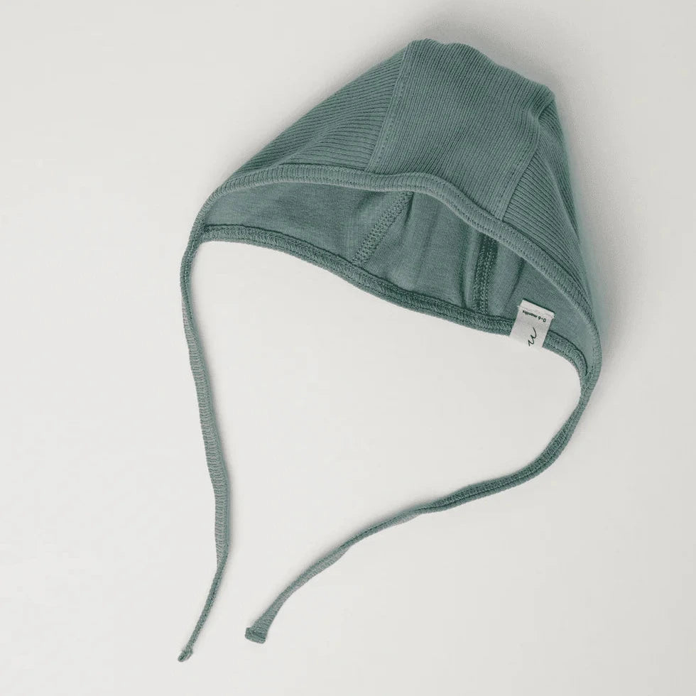 Ribbed Baby Bonnet Aviator Style Hat - Baby Dill