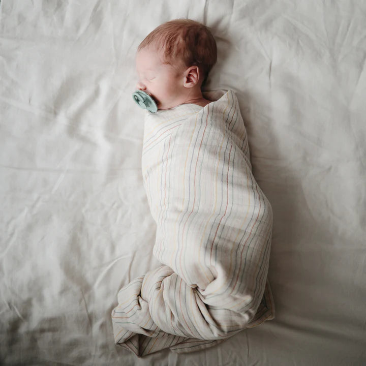 Organic Cotton Muslin Swaddle