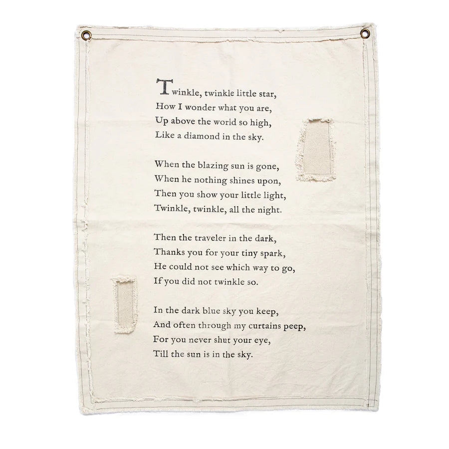 Canvas Wall Hanging 31.5x40 - Baby Dill